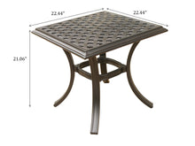 Load image into Gallery viewer, Aluminum 21" Standard End Table
