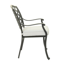 Load image into Gallery viewer, Aluminum Dining Arm Chair With Cushion