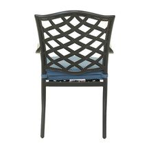 Load image into Gallery viewer, Aluminum Dining Arm Chair With Cushion