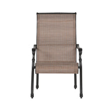 Load image into Gallery viewer, Sling Patio Chair With Aluminum Frame, All-Weather Furniture, Dark Lava Bronze