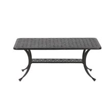 Load image into Gallery viewer, 21"x42" Standard Coffee Table, Dark Lava Bronze