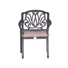 Load image into Gallery viewer, Aluminum Dining Armchair With Sunbrella Cushion