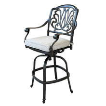 Load image into Gallery viewer, Aluminum Bar Stool With Cushion