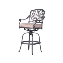 Load image into Gallery viewer, Aluminum Bar Stool With Cushion