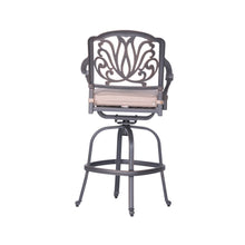 Load image into Gallery viewer, Aluminum Bar Stool With Cushion