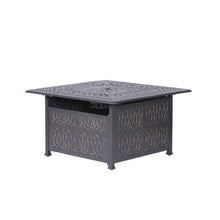Load image into Gallery viewer, 44" Chat Height Gas Fire Pit Table With Doors For Outdoor Use