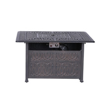 Load image into Gallery viewer, 44" Chat Height Gas Fire Pit Table With Doors For Outdoor Use