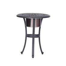 Load image into Gallery viewer, 22" Round Ice Bucket Table