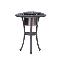 Load image into Gallery viewer, 22" Round Ice Bucket Table