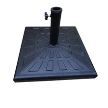 Load image into Gallery viewer, 42 Lbs Square Resin Umbrella Base
