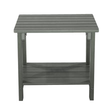Load image into Gallery viewer, Outdoor Indoor Plastic Wood End Table