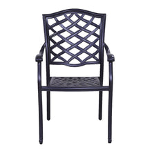 Load image into Gallery viewer, Aluminum Dining Arm Chair
