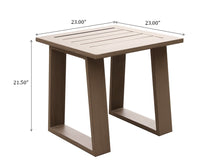 Load image into Gallery viewer, Outdoor Aluminum End Table, 24"