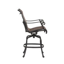 Load image into Gallery viewer, Outdoor Sling Bar Stool With Aluminum Frame