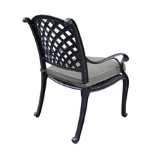 Load image into Gallery viewer, Aluminum Outdoor Dining Arm Chair With Sunbrella Cushion