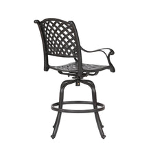 Load image into Gallery viewer, Cast Aluminum Counter Barstool