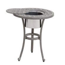 Load image into Gallery viewer, Aluminum 21" Round Table With Ice Bucket