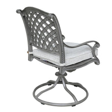 Load image into Gallery viewer, Aluminum Dining Swivel Rocker Chair