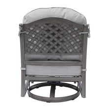 Load image into Gallery viewer, Outdoor Patio Aluminum Club Swivel Glider with Cushion