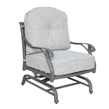 Load image into Gallery viewer, Outdoor Patio Aluminum Motion Club Chair with Cushion