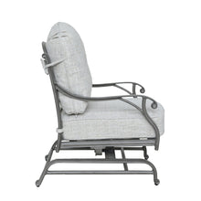 Load image into Gallery viewer, Outdoor Patio Aluminum Motion Club Chair with Cushion