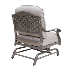 Load image into Gallery viewer, Outdoor Patio Aluminum Motion Club Chairs with Cushion
