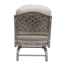 Load image into Gallery viewer, Outdoor Patio Aluminum Motion Club Chairs with Cushion