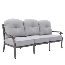 Load image into Gallery viewer, Outdoor Patio Aluminum Sofa Chair with Cushion
