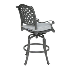Load image into Gallery viewer, Aluminum Bar Stool with Cushion