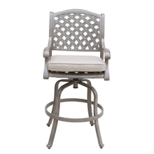 Load image into Gallery viewer, Aluminum Bar Stool with Cushion