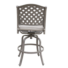 Load image into Gallery viewer, Aluminum Bar Stool with Cushion