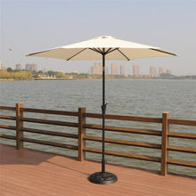 Load image into Gallery viewer, 9' Pole Umbrella With Carry Bag, Base Not Included, Creme