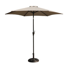 Load image into Gallery viewer, 9' Pole Umbrella With Carry Bag, Base Not Included, Gray