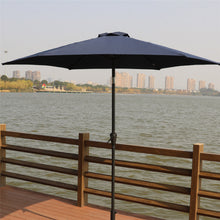 Load image into Gallery viewer, 9' Pole Umbrella With Carry Bag, Base Not Included, Navy Blue