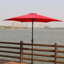 Load image into Gallery viewer, 9' Pole Umbrella With Carry Bag, Base Not Included, Red