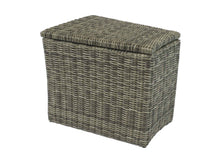 Load image into Gallery viewer, Athena Dark Curved Circular Accent Table With Storage