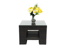 Load image into Gallery viewer, Athena Dark Square Accent Table
