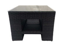 Load image into Gallery viewer, Athena Dark Square Accent Table
