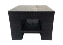 Load image into Gallery viewer, Athena Dark Square Accent Table