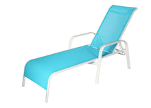 Load image into Gallery viewer, Commercial Chaise Lounge - Aqua (Container Order Only)
