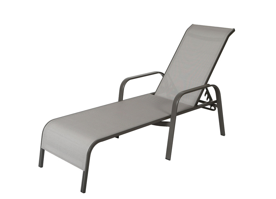 Commercial Chaise Lounge - Grey (Container Order Only)