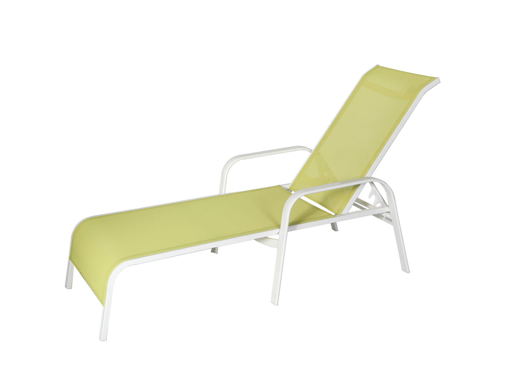 Commercial Chaise Lounge - Lime Green (Container Order Only)