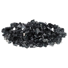 Load image into Gallery viewer, 1/2" Reflective Black Fireglass 15lb