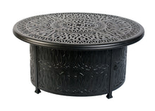 Load image into Gallery viewer, 52" Round Chat Wrap Firepit Table Signature (Burner Included)