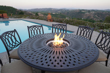 Load image into Gallery viewer, 64" Round Dining Fire Table