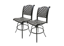 Load image into Gallery viewer, 2PC Laced Armless Counter Barstool (Container Order Only)