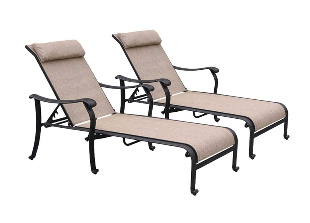 Sling Chaise Lounger (Set of 2)