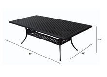 Load image into Gallery viewer, 86" x 46" Rectangle Dining Table Weave
