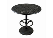 Load image into Gallery viewer, 42" Round Pedestal Counter Table Signature With Footrest