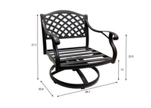 Load image into Gallery viewer, Sahara Club Chair Swivel Rocker